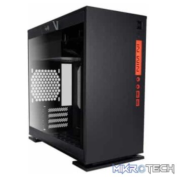 InWin 301 Mini Tower Micro ATX Case  Black